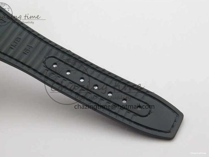 0419 Neat Constellation 131.33.41.21.03.001 SS TW Best Edition Black Dial On Gummy Strap A 7873